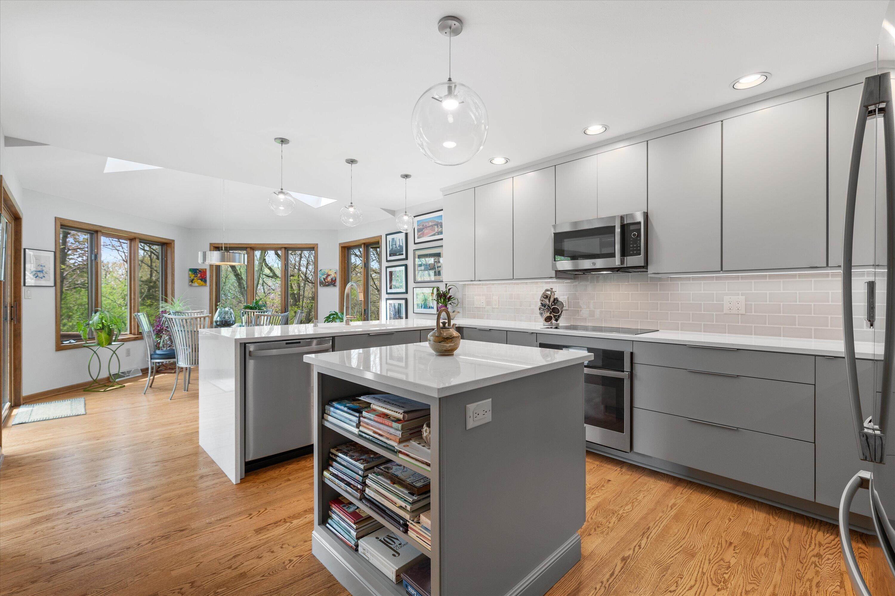 1161 North Lost Woods Road Summit, WI 53066 - Photo 12 of 66 This gorgeous Kitchen was just completed last year.