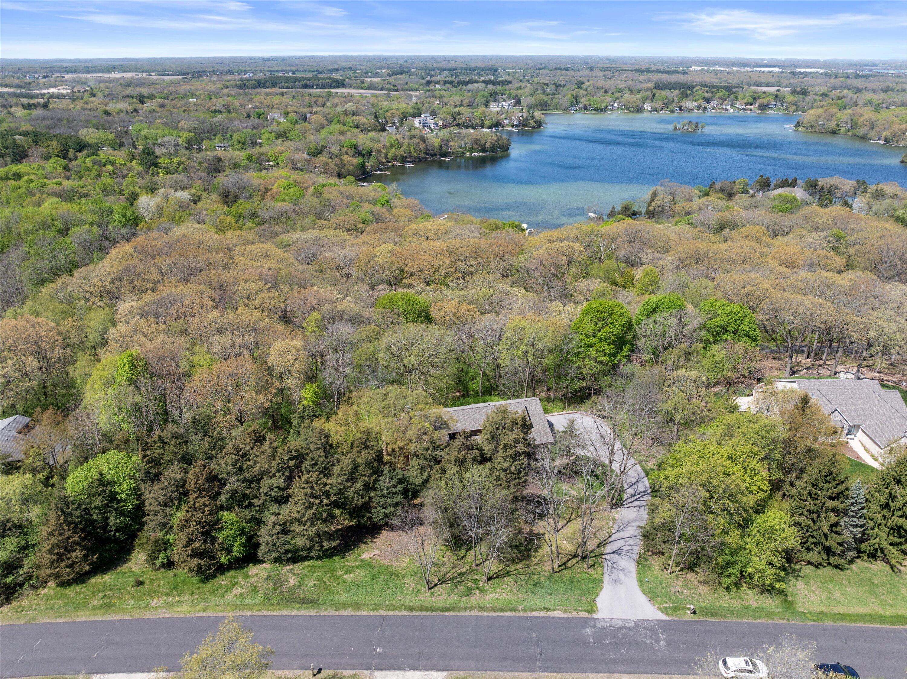 1161 North Lost Woods Road Summit, WI 53066 - Photo 47 of 66 Drone Shot