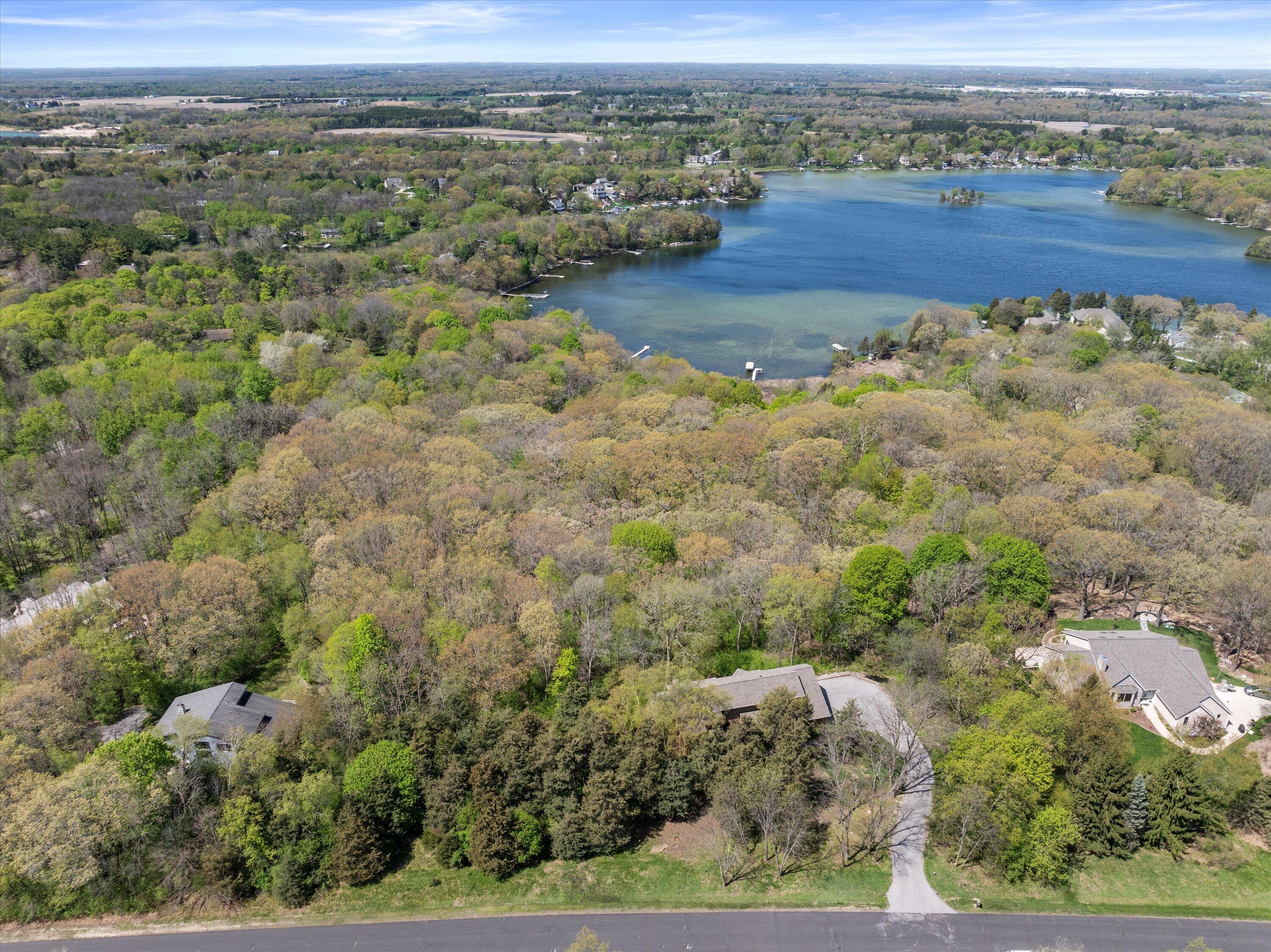 1161 North Lost Woods Road Summit, WI 53066 - Photo 48 of 66 Drone Shot
