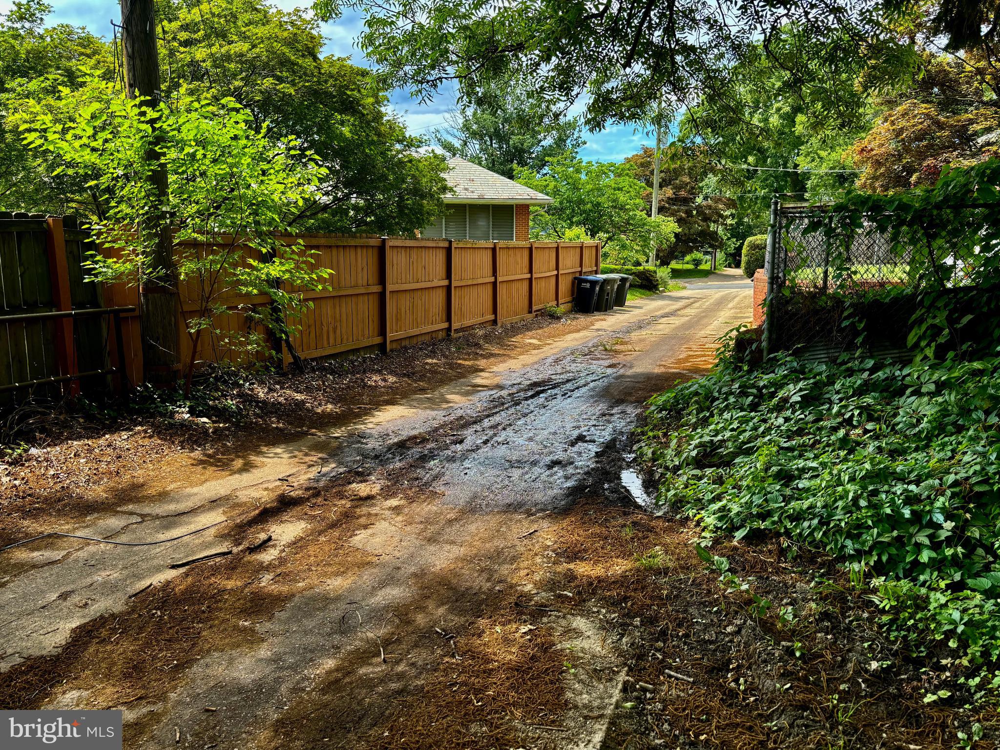 8028 Eastern Avenue Northwest Washington, DC 20012 - Photo 13 of 54 a view of a backyard