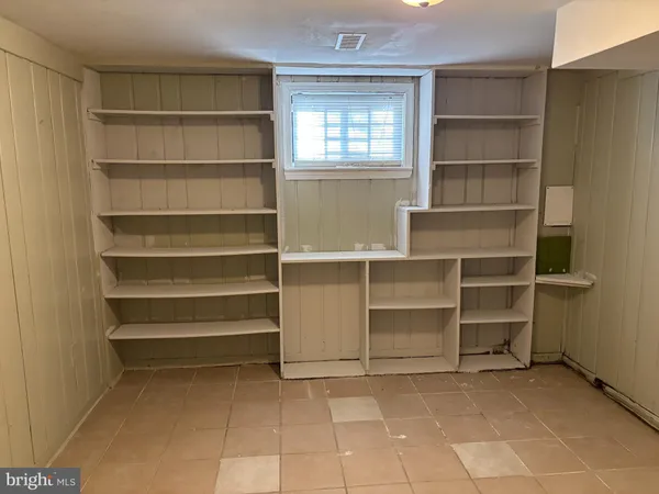 a view of storage and utility room