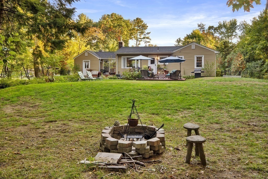 20 Howell Road Sudbury, MA 01776 - Photo 32 of 39 a front view of a house with garden