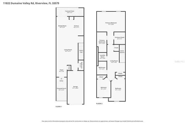 $265,000 | 11822 Dumaine Valley Road, Riverview, FL 33579