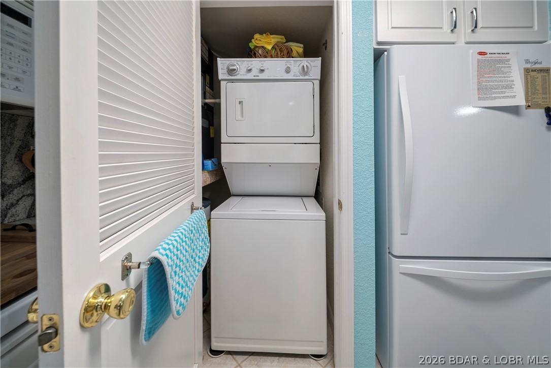 40 Lighthouse Road, Unit 301 Lake Ozark, MO 65049 - Photo 23 of 32 Stackable washer & Dryer