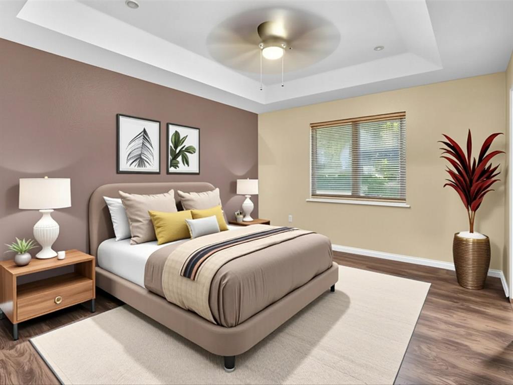 21421 Northwest 13th Court, Unit 211 Miami, FL 33169 - Photo 6 of 18 a bedroom with bed and a window