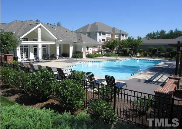 a park view with a slide