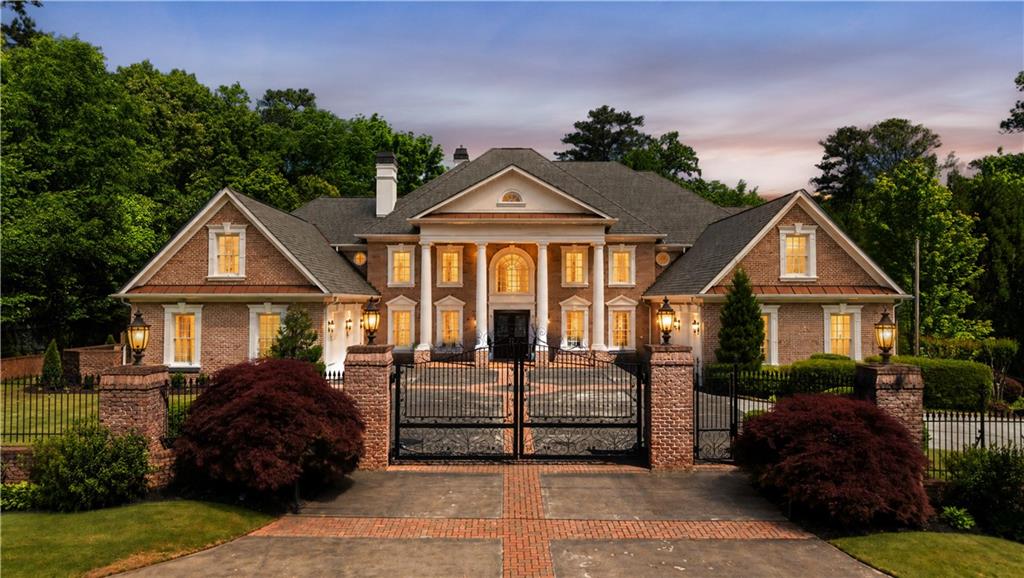 3684 Briarcliff Road Northeast Atlanta, GA 30345 - Photo 33 of 102 a front view of a house with a garden
