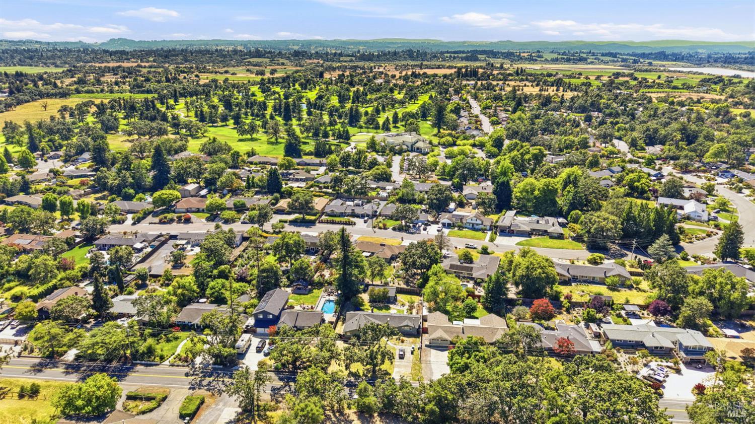 373 Piezzi Road Santa Rosa, CA 95401 - Photo 54 of 55 view of city and mountain