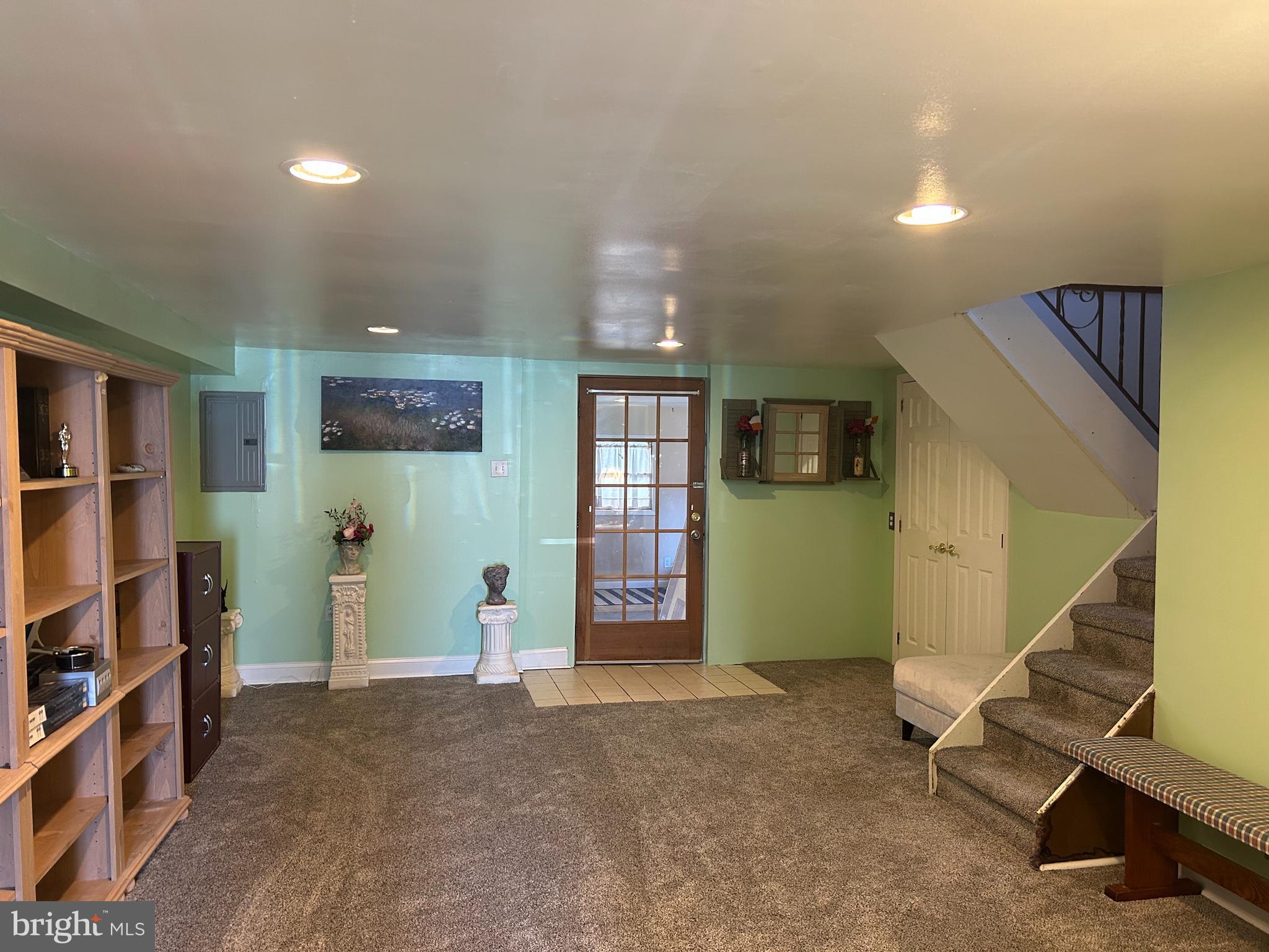 3243 Morrell Avenue Philadelphia, PA 19114 - Photo 12 of 28 a view of an empty room with workspace and stairs