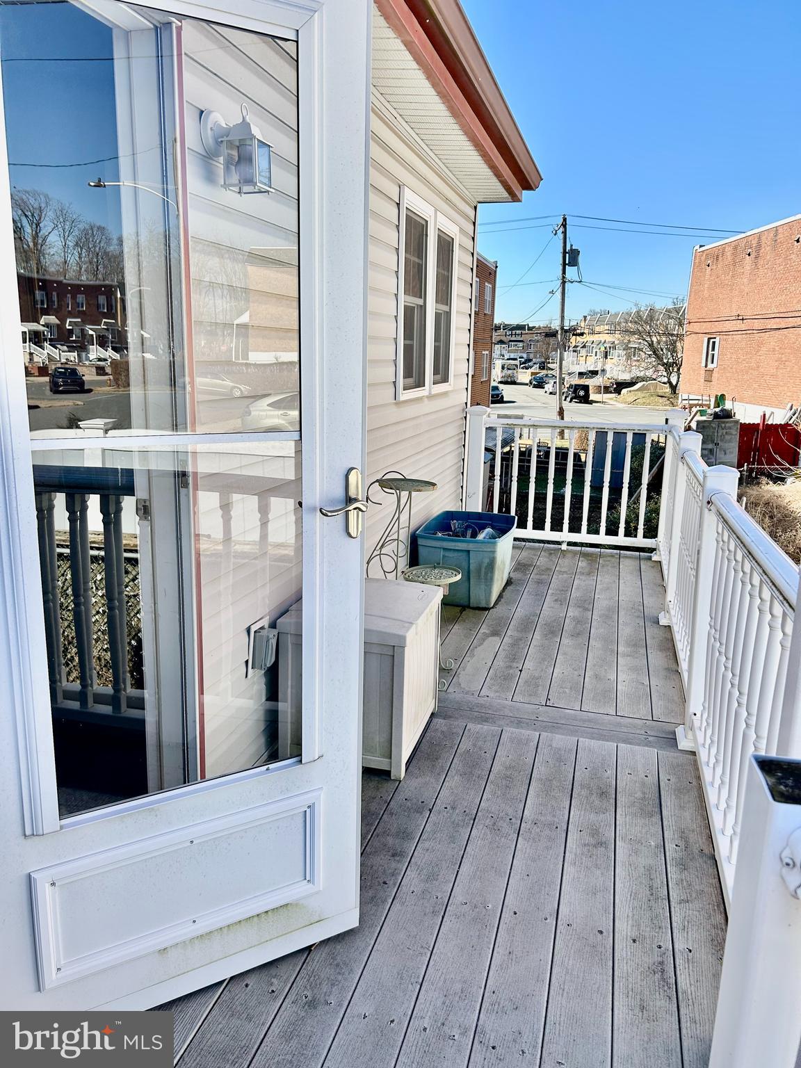 3243 Morrell Avenue Philadelphia, PA 19114 - Photo 9 of 28 a view of a balcony with wooden floor