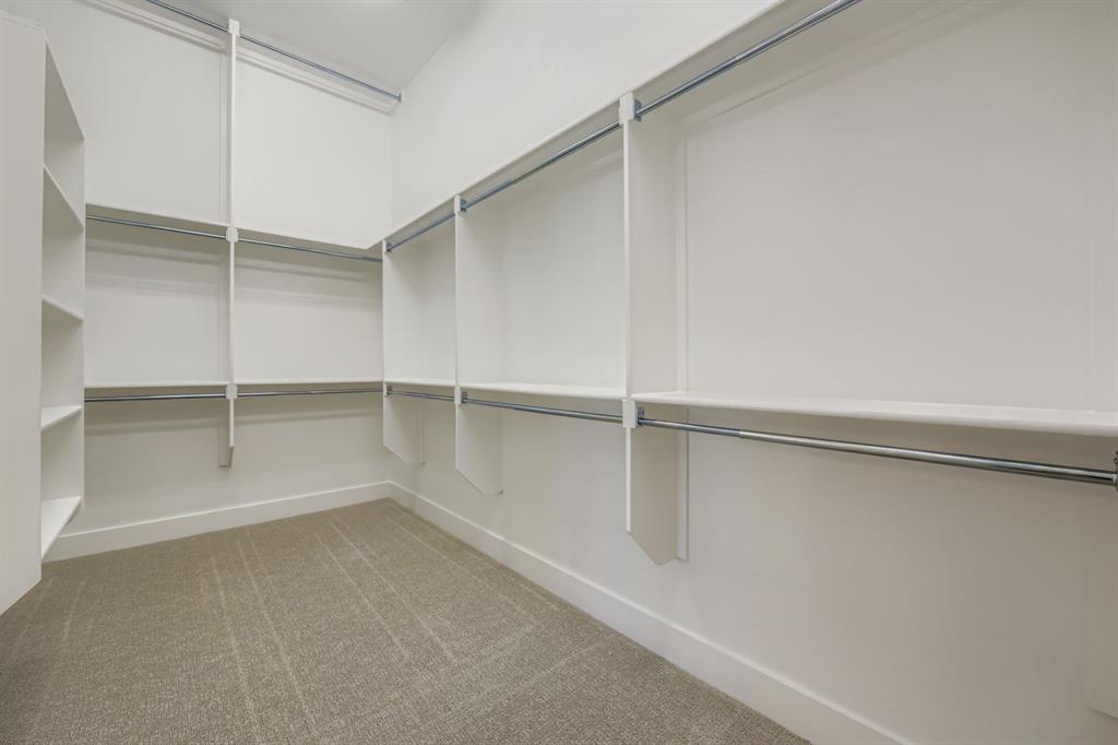 158 Sandie Drive Rhome, TX 76078 - Photo 18 of 25 a view of an empty walk in closet