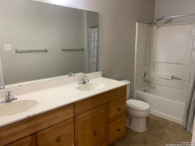 a close view of closet