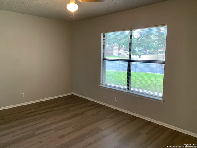 wooden floor in an empty room