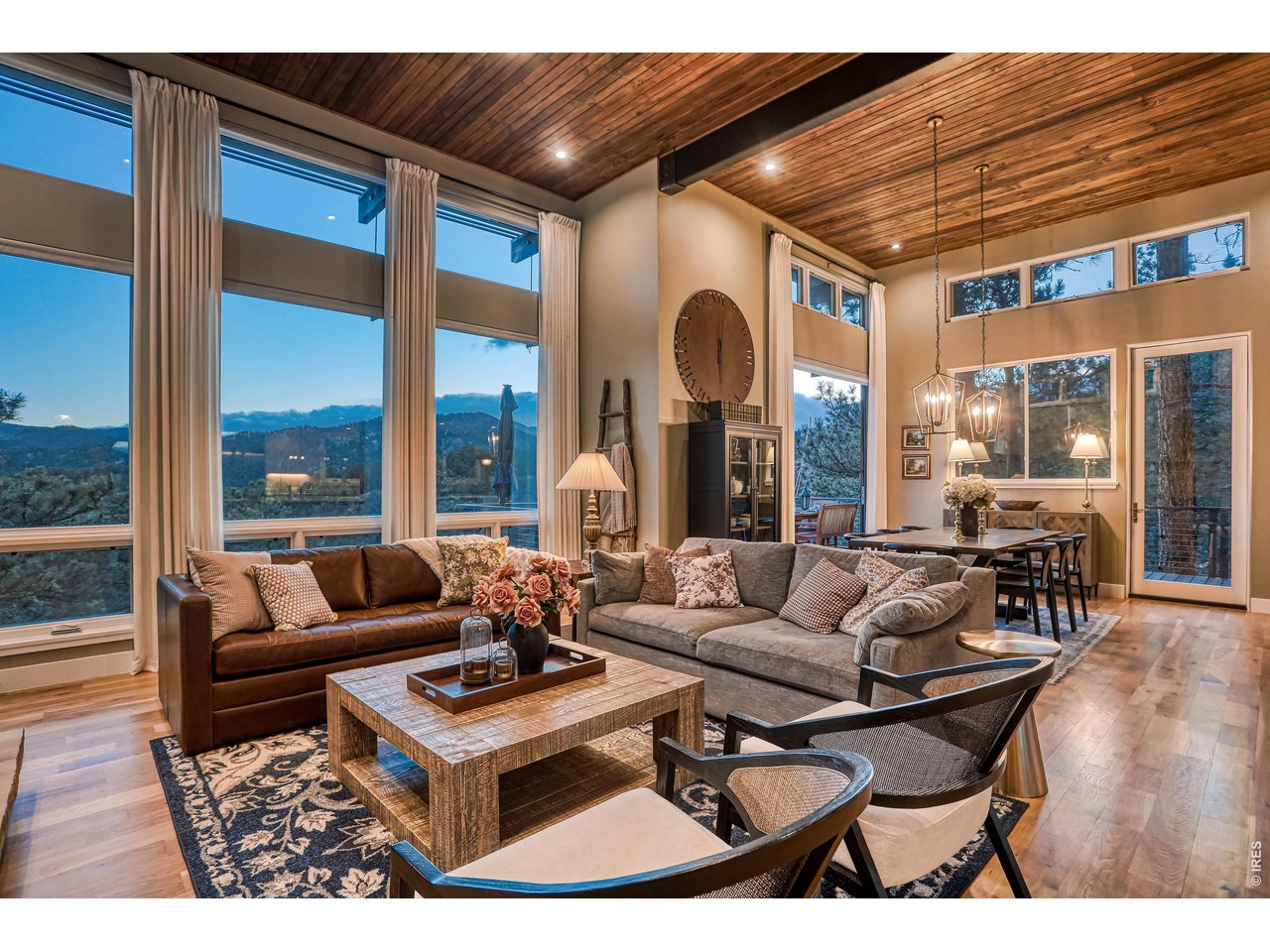 153 Poorman Road Boulder, CO 80302 - Photo 13 of 50 Main living room with amazing views