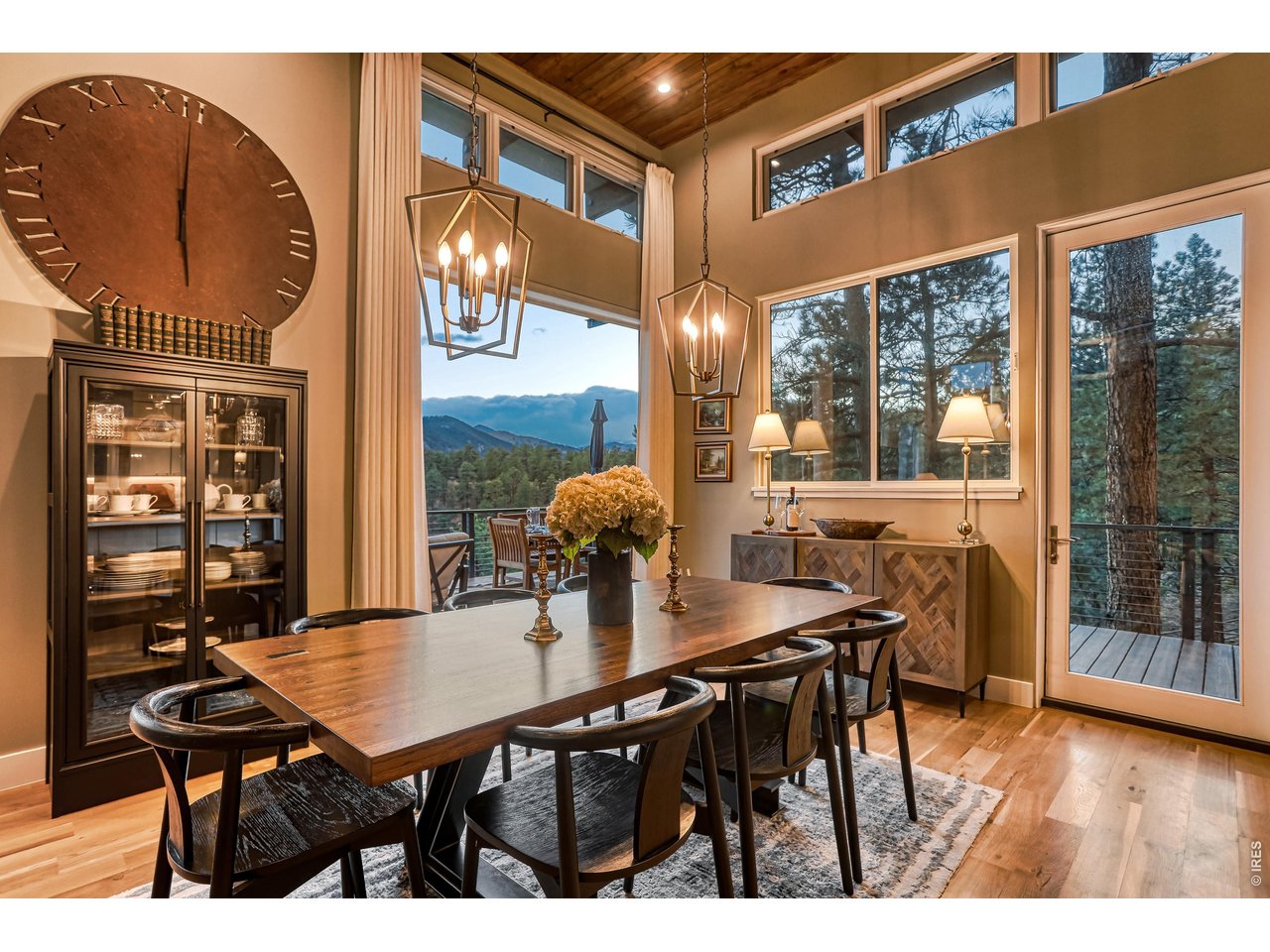 153 Poorman Road Boulder, CO 80302 - Photo 15 of 50 Dining room with NanaWalls to the large deck