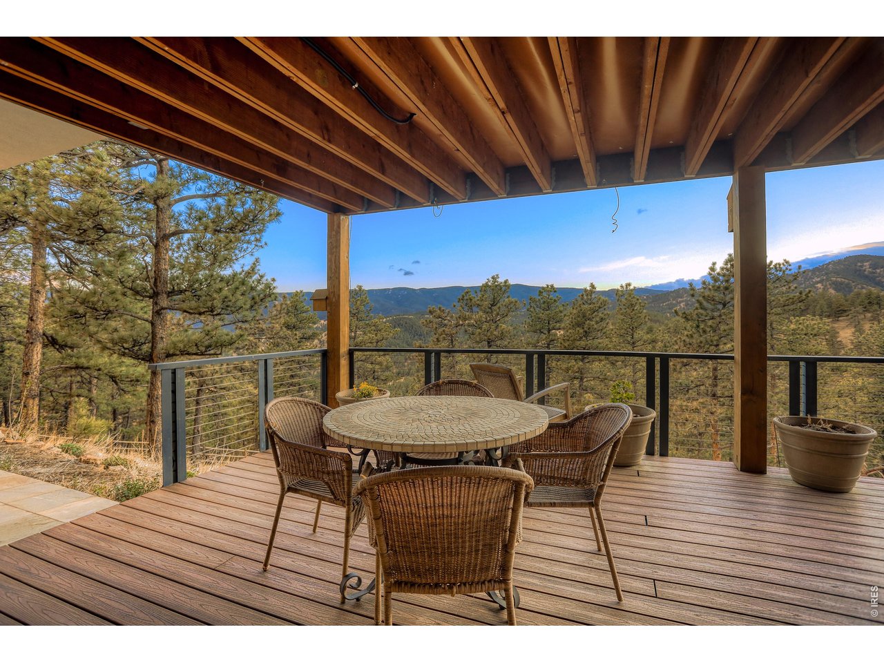 153 Poorman Road Boulder, CO 80302 - Photo 41 of 50 Large covered deck with access to backyard