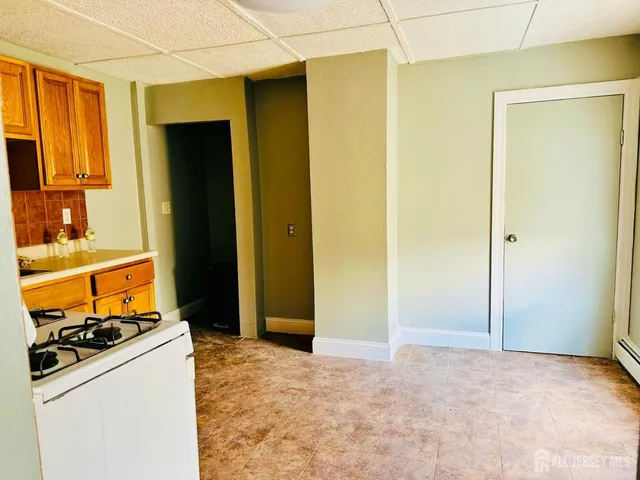 a view of kitchen and sink