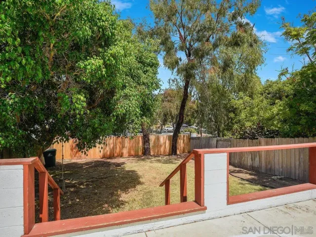 a view of a wooden bridge