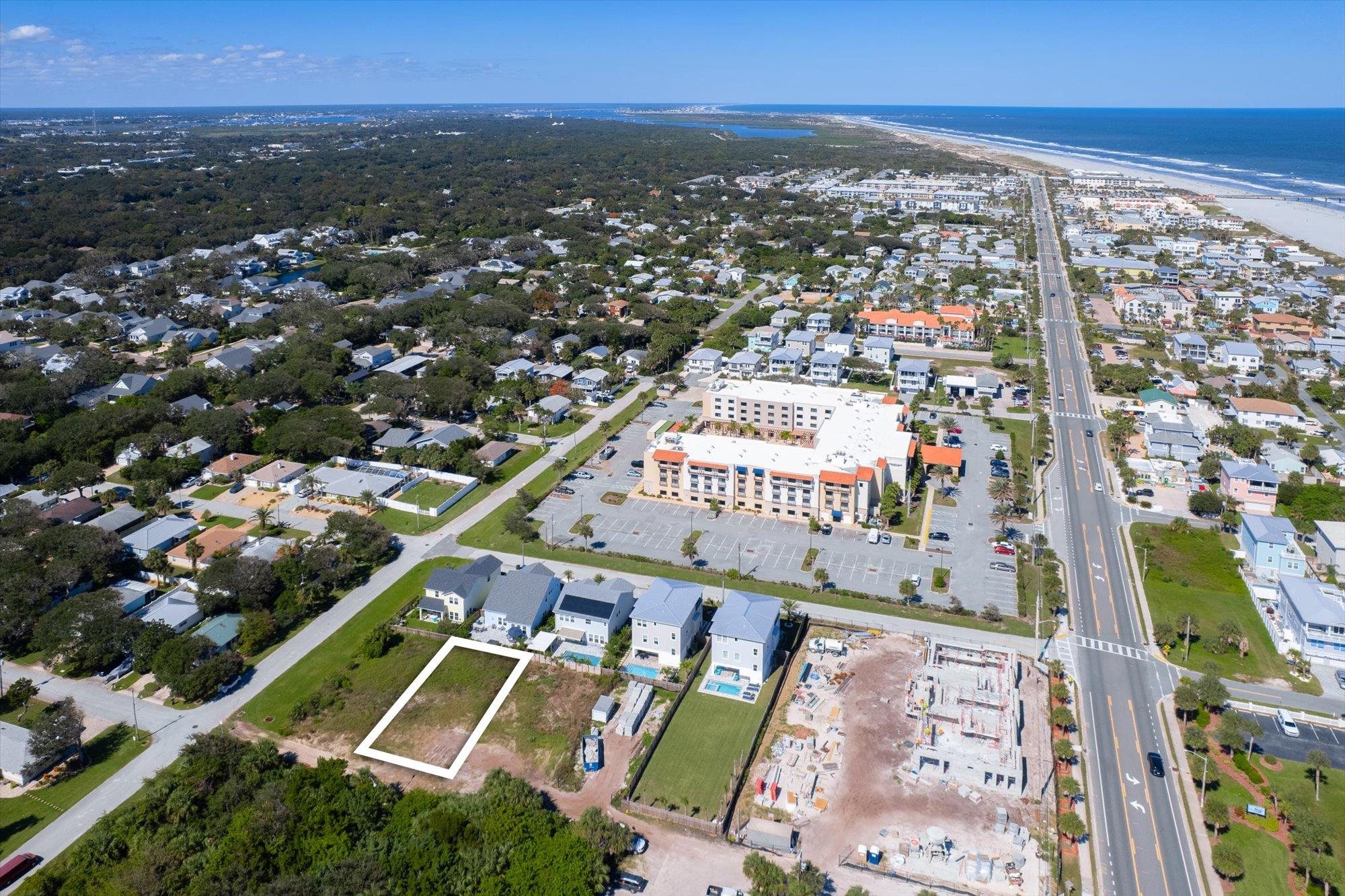 126 4th Street St. Augustine, FL 32080 - Photo 11 of 16 an aerial view of a city