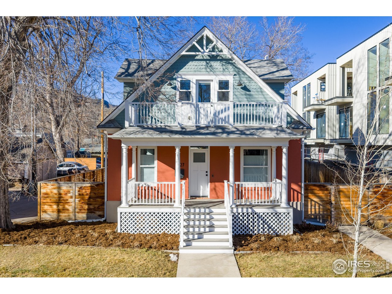 Brand New Victorian-style home (new down to studs) boasts irresistible curb appeal.