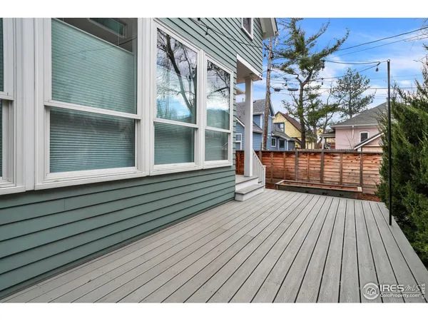 a view of outdoor space and deck