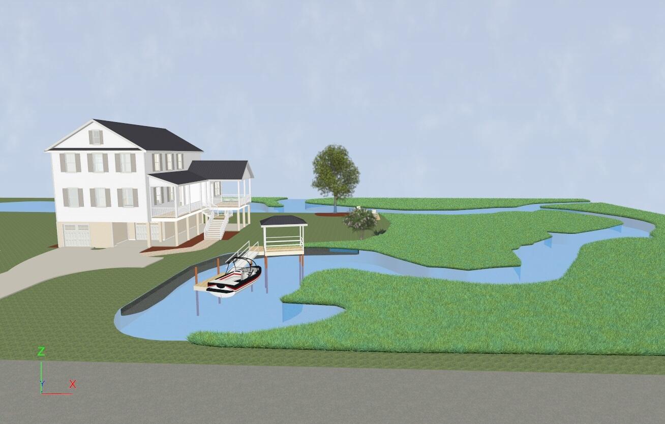 219 Wappoo Road Charleston, SC 29407 - Photo 36 of 52 219 Wappoo Road - site and dock layout o