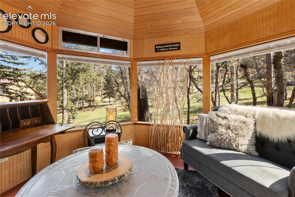 9120 Ute Road Cascade, CO 80809 - Photo 28 of 38 Or just come out and enjoy a glass of wine while you take a deep breath!