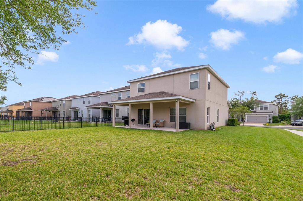 1354 Riley Circle DeLand, FL 32724 - Photo 17 of 22 Located on a corner lot, the generously sized backyard creates the perfect outdoor living space with plenty of room to roam.