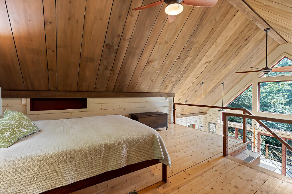 157 Iron Bridge Road Kingfield, ME 04947 - Photo 13 of 46 Loft overlooking great room