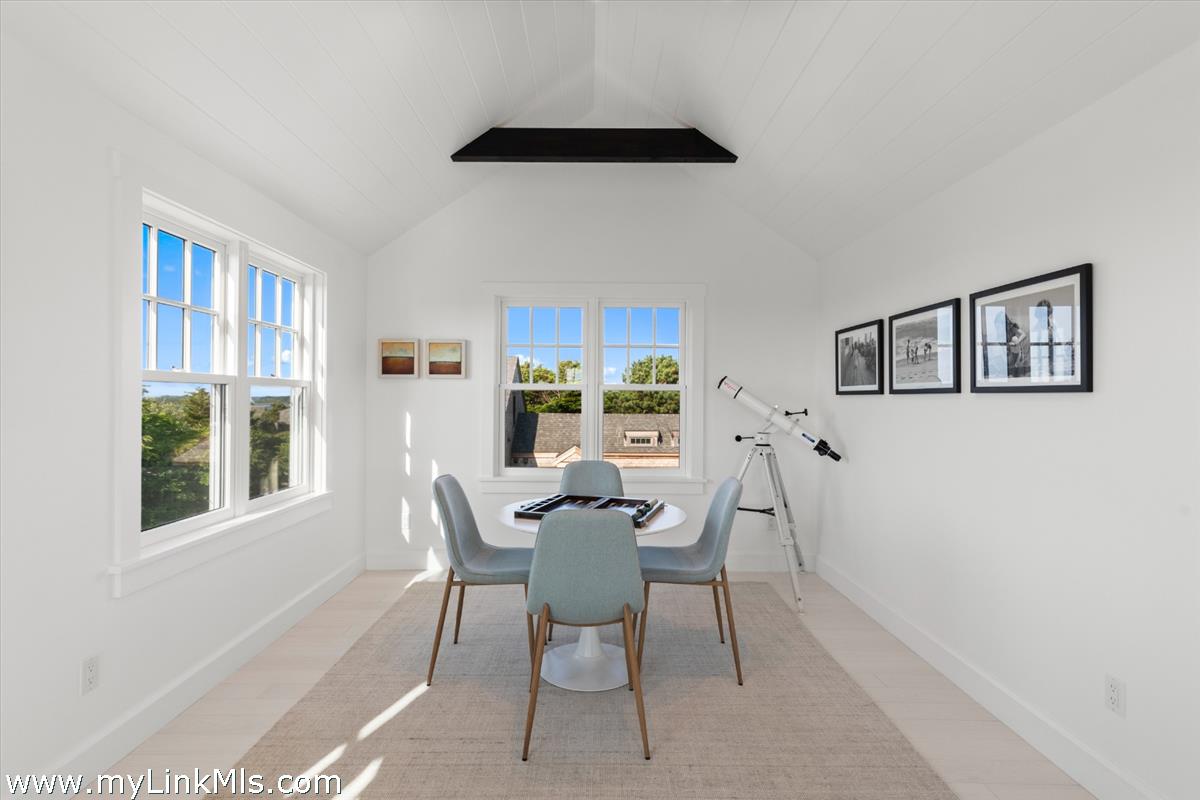 3 Tautemo Way Nantucket, MA 02554 - Photo 15 of 57 a view of a dining room with furniture window and outside view