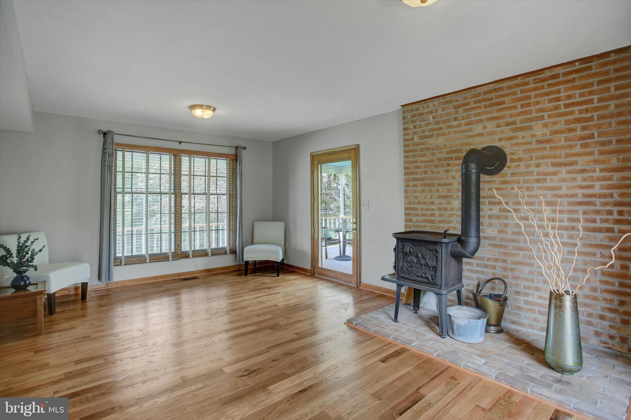 8001 Mapleville Road Boonsboro, MD 21713 - Photo 38 of 83 Family room with Woodstove