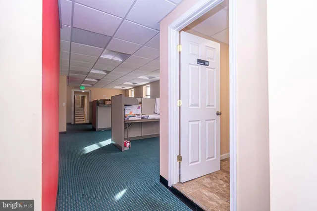 a view of empty room