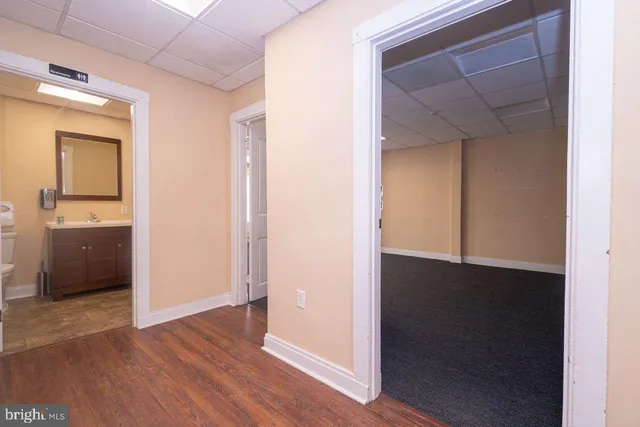 a view of empty room