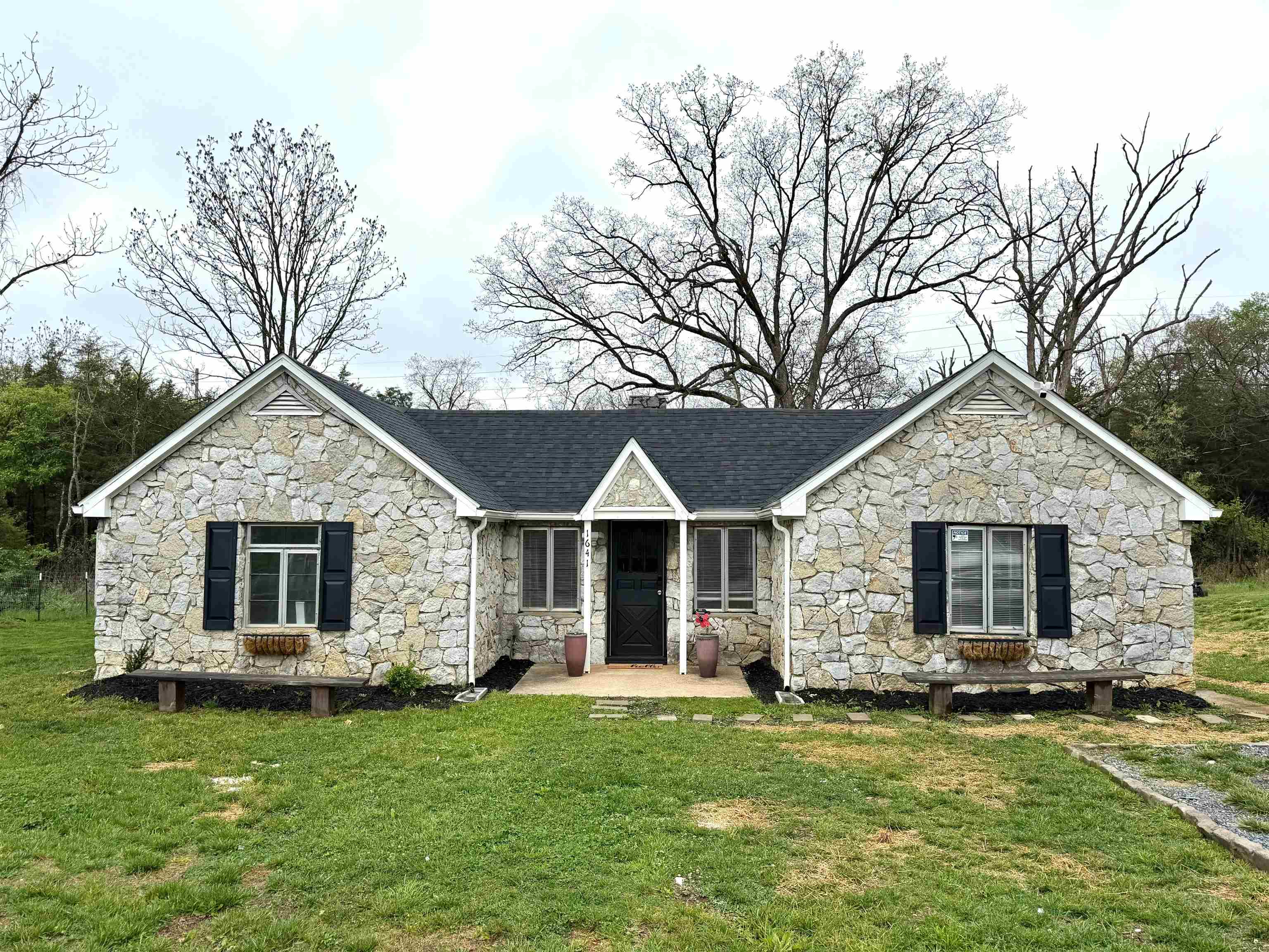 1641 Smithland Road Harrisonburg, VA 22802 - Photo 1 of 44 a front view of a house with a garden