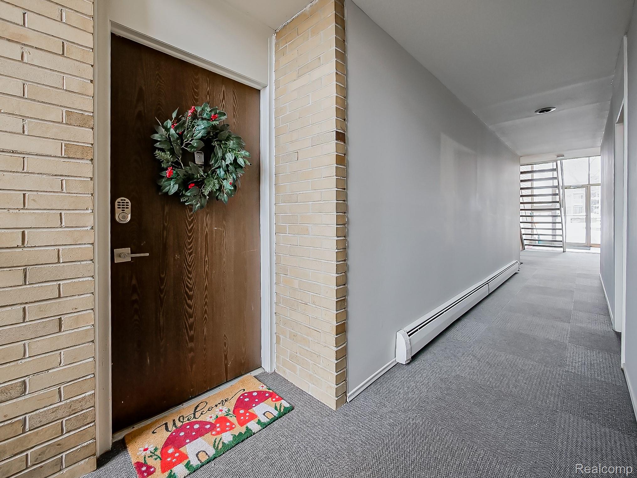 4905 South Crooks Road Royal Oak, MI 48073 - Photo 21 of 28 Entrance to property featuring baseboard heating