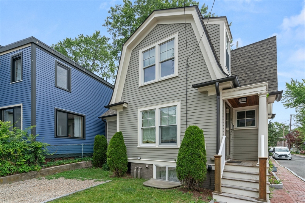 23 Bellis Circle Cambridge, MA 02140 - Photo 2 of 24 a front view of a house with garden