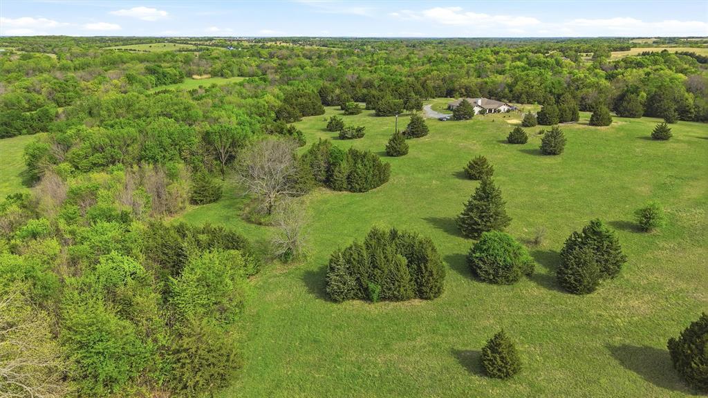 1959 Marlow Road Bells, TX 75414 - Photo 24 of 33 a view of a green yard with large trees