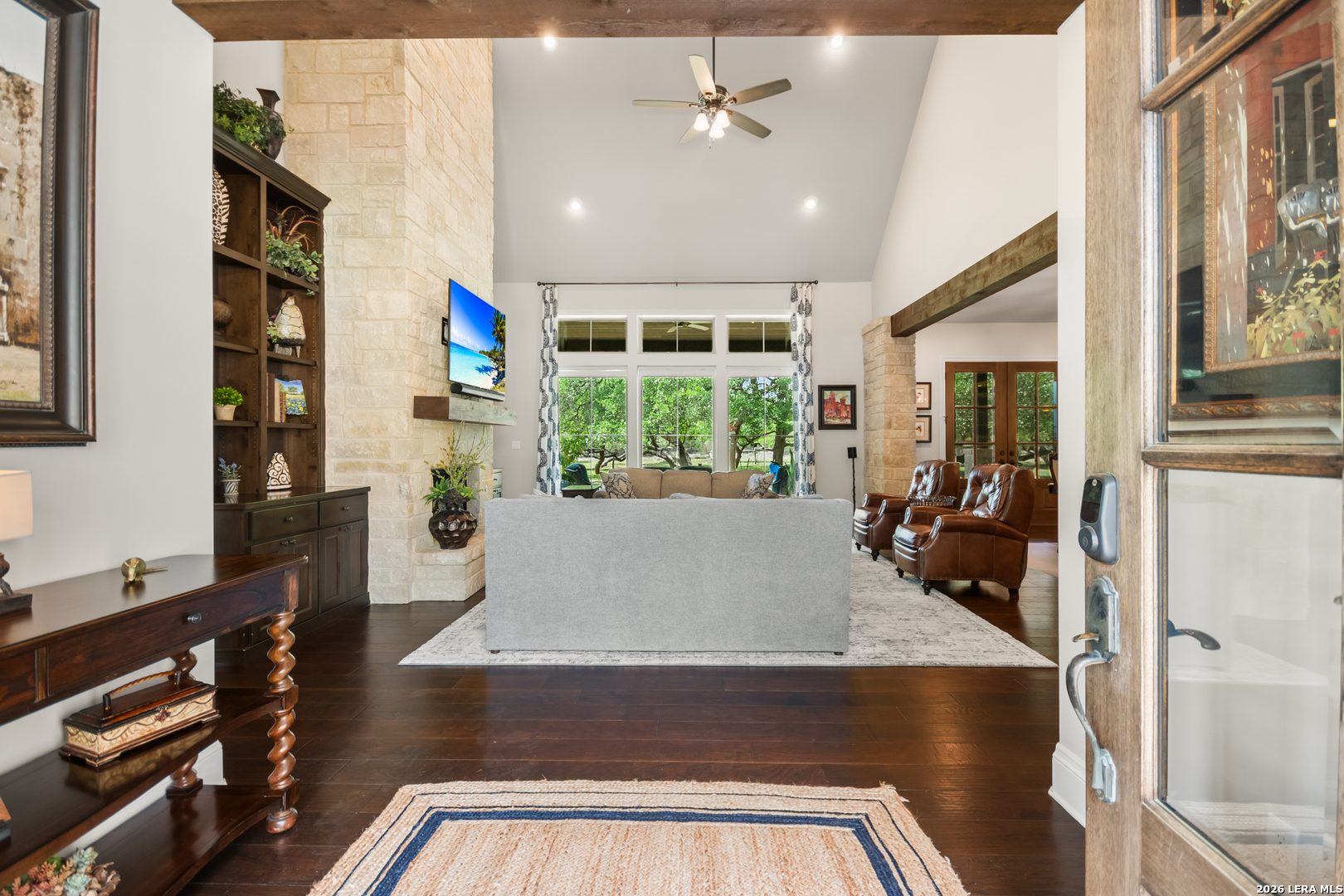 55 Brook Ridge Boerne, TX 78015 - Photo 23 of 59 a view of living room with furniture and window