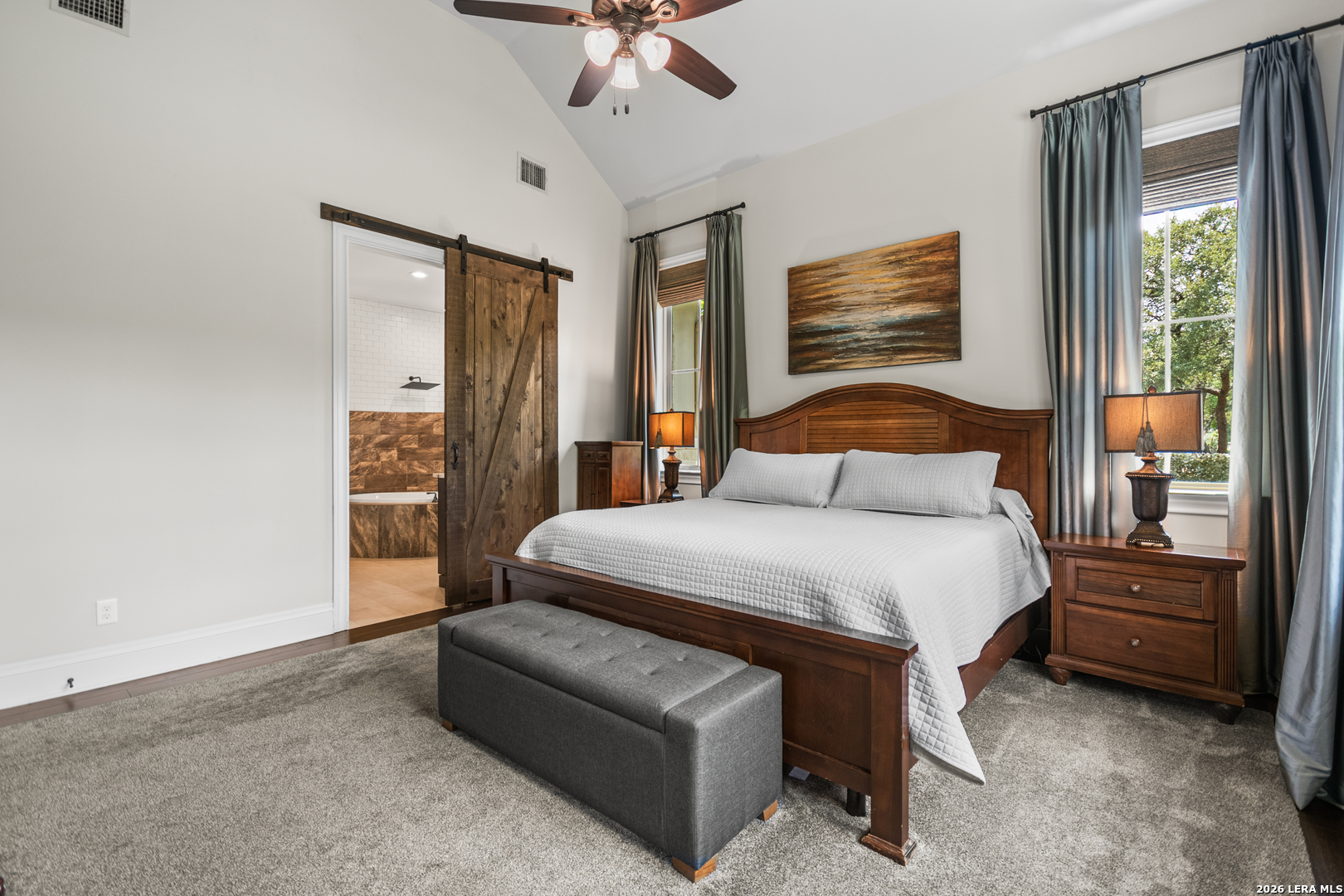 55 Brook Ridge Boerne, TX 78015 - Photo 26 of 59 a bedroom with a bed and a window