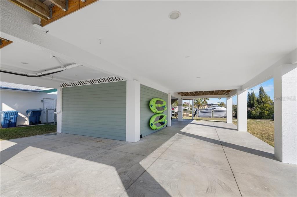 4452 Kingston Drive Hernando Beach, FL 34607 - Photo 35 of 47 a view of a garage