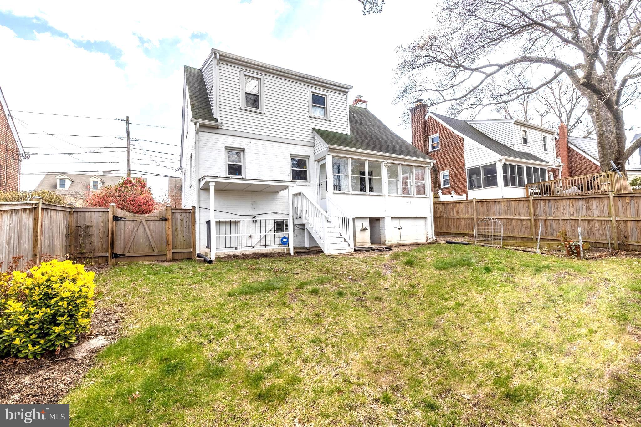 6118 Sligo Mill Road Northeast Washington, DC 20011 - Photo 25 of 28 a house view with a garden space