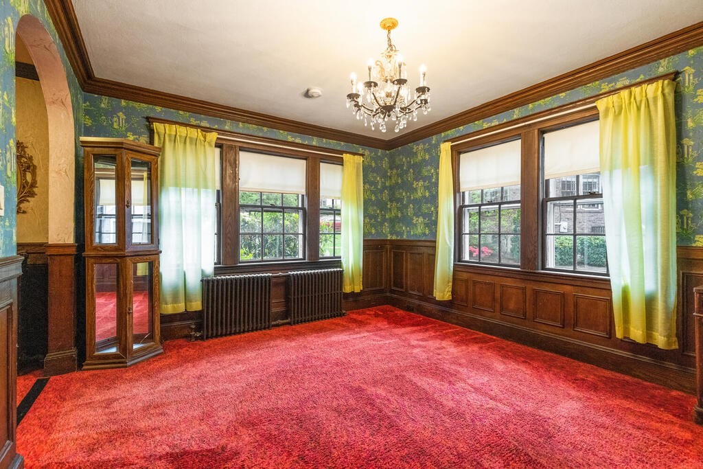 5 Hosmer Circle Newton, MA 02465 - Photo 13 of 32 a living room with furniture and a large window