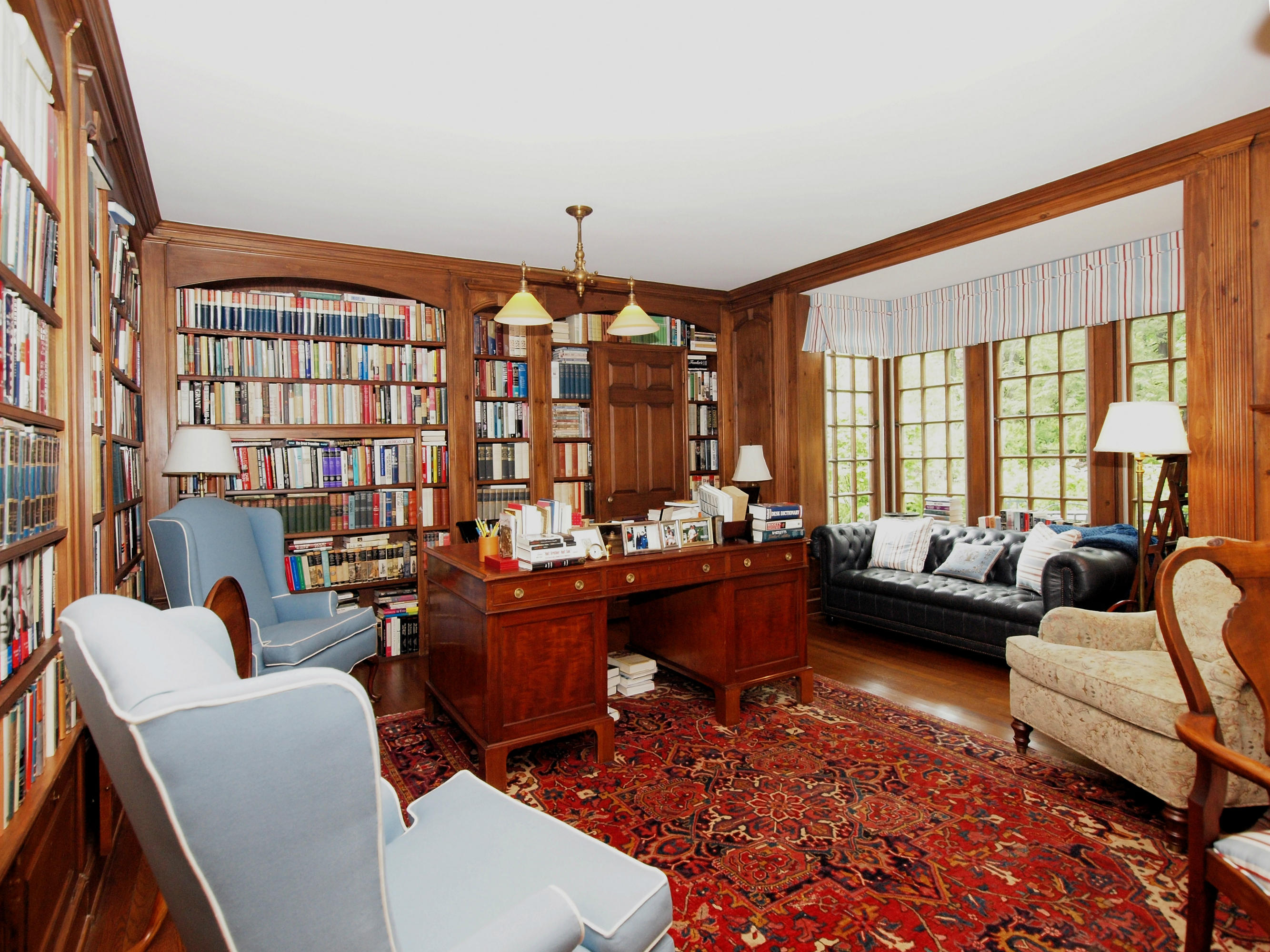 613 Silvermine Road New Canaan, CT 06840 - Photo 8 of 25 8 Handsome Library
