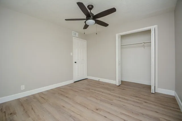wooden floor in an empty room