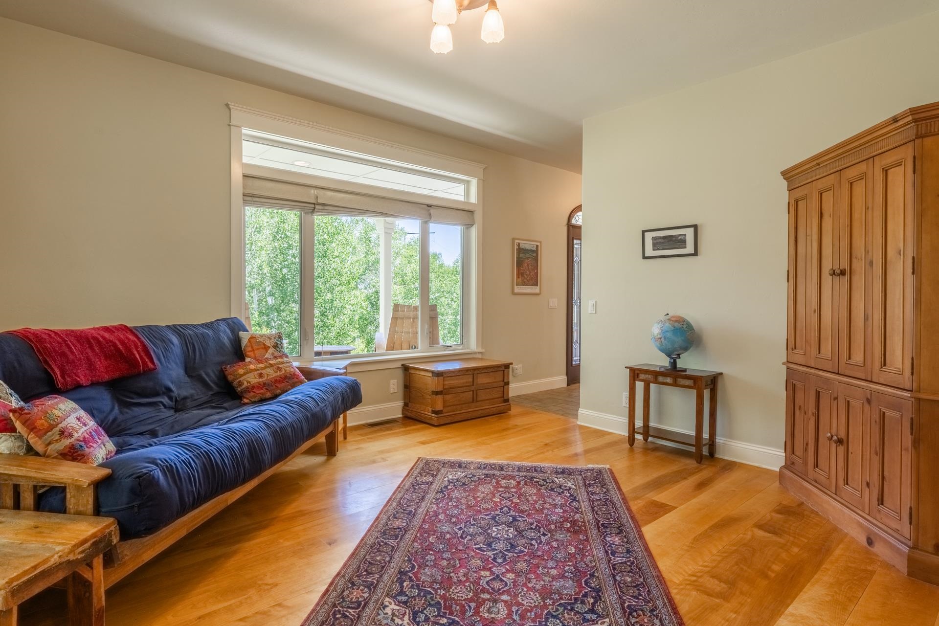 22 Juniper Drive, Unit 2 Mammoth Lakes, CA 93546 - Photo 15 of 50 a living room with furniture rug and window