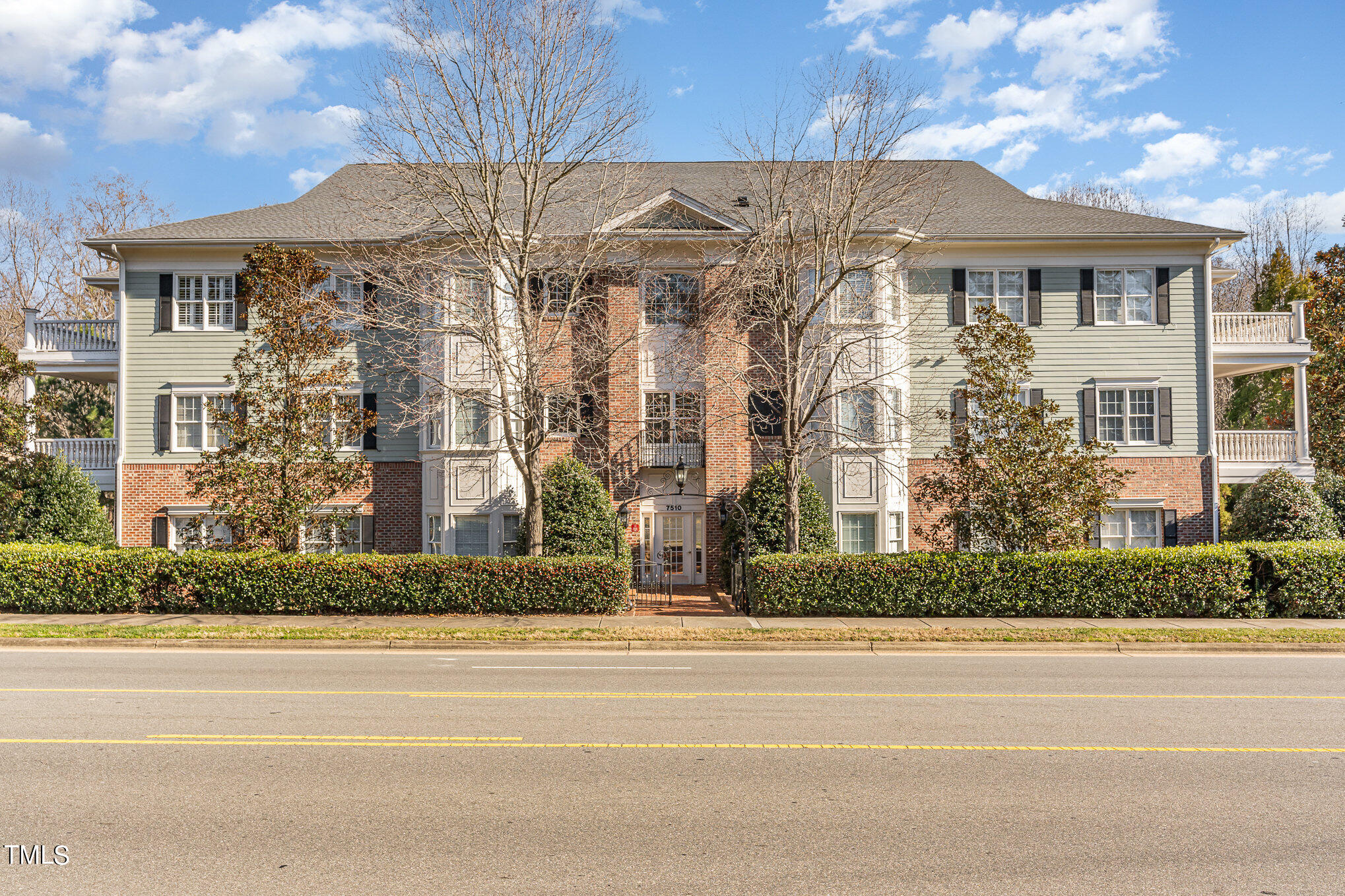 7510 Lead Mine Road, Unit 104 Raleigh, NC 27615 - Photo 1 of 23 Exterior view from Lead Mine Road