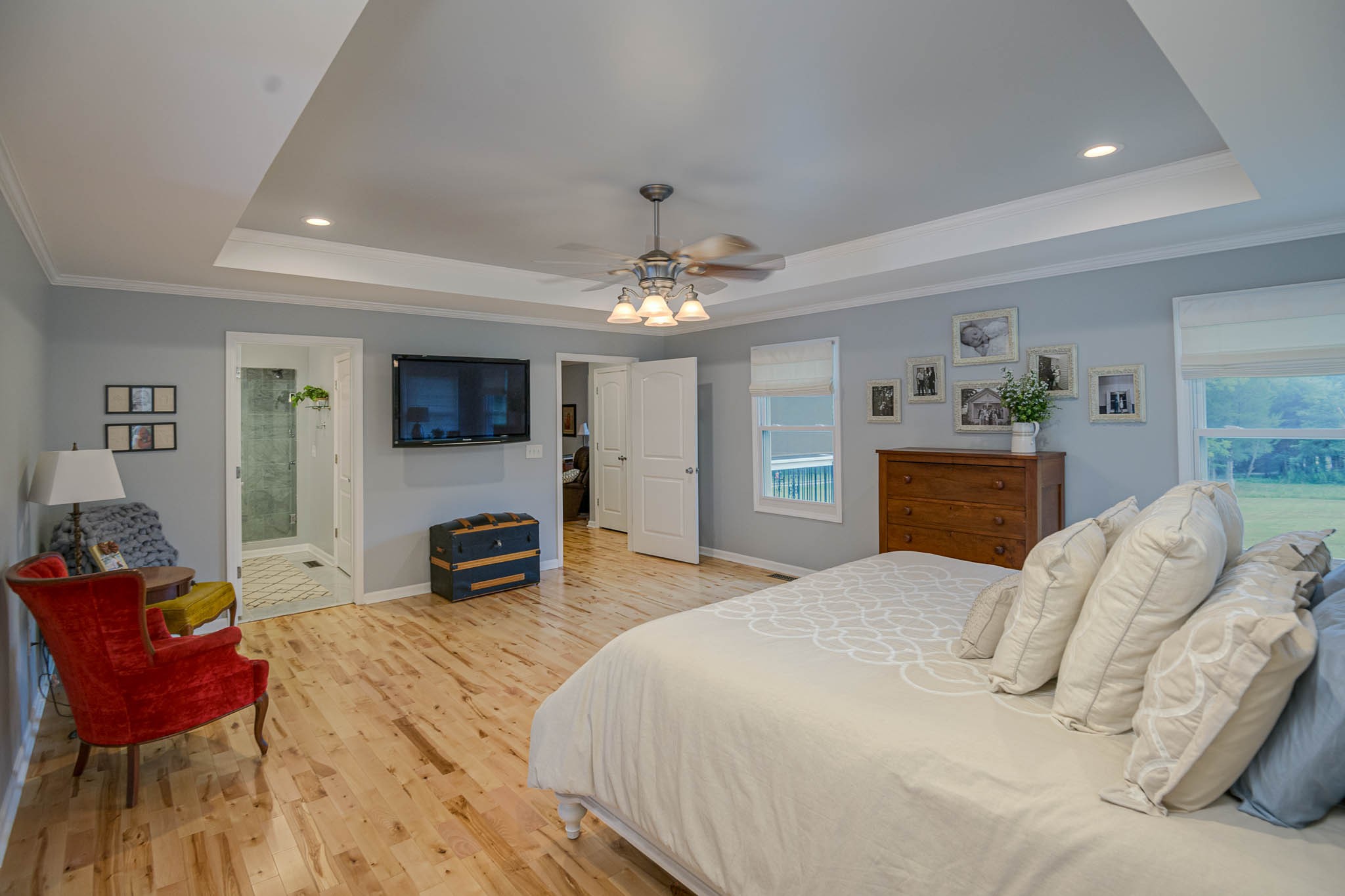 2245 Lower Helton Road Alexandria, TN 37012 - Photo 34 of 43 a bedroom with a bed and a chair