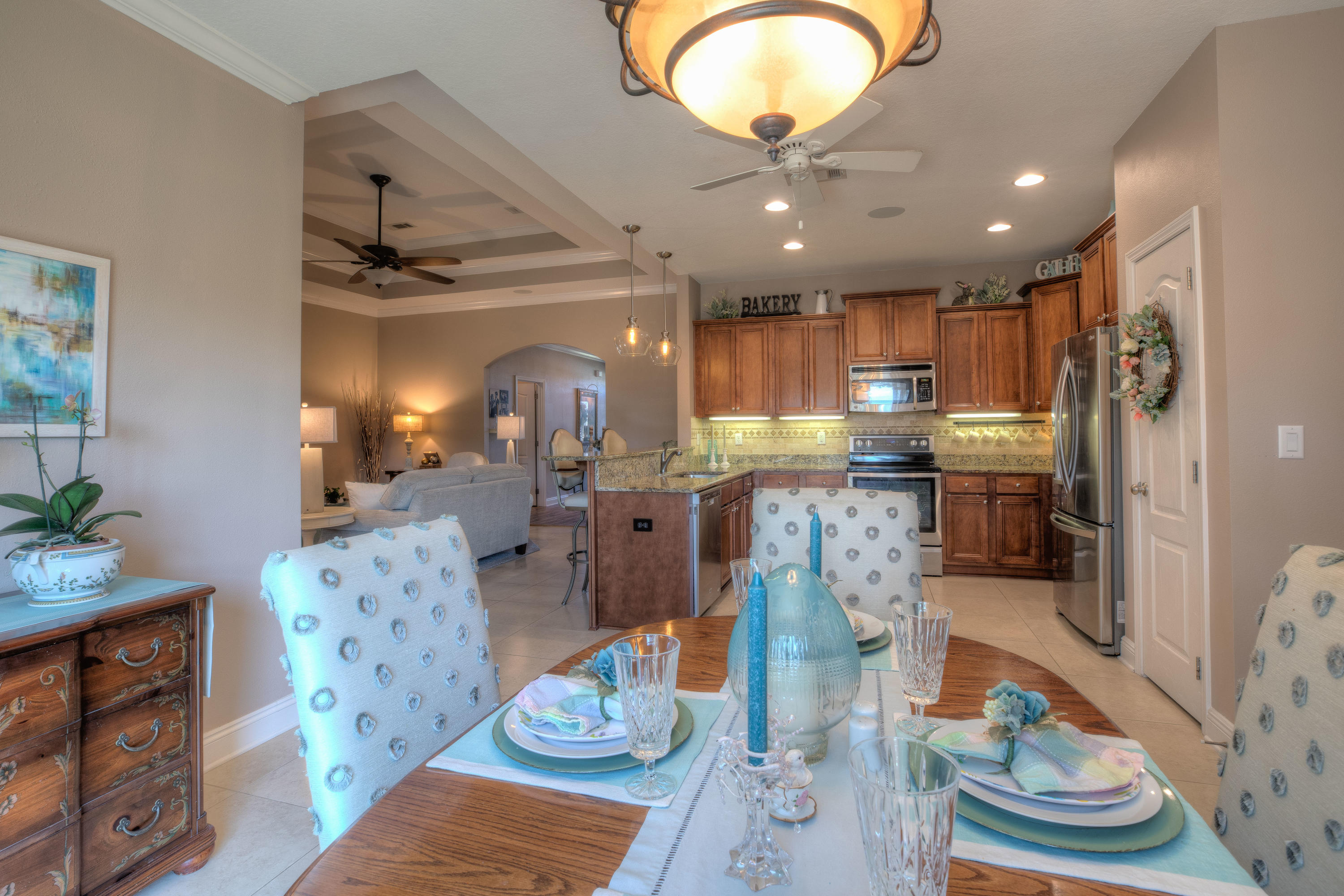456 Pin Oak Loop Santa Rosa Beach, FL 32459 - Photo 11 of 32 a living room with furniture and a large window