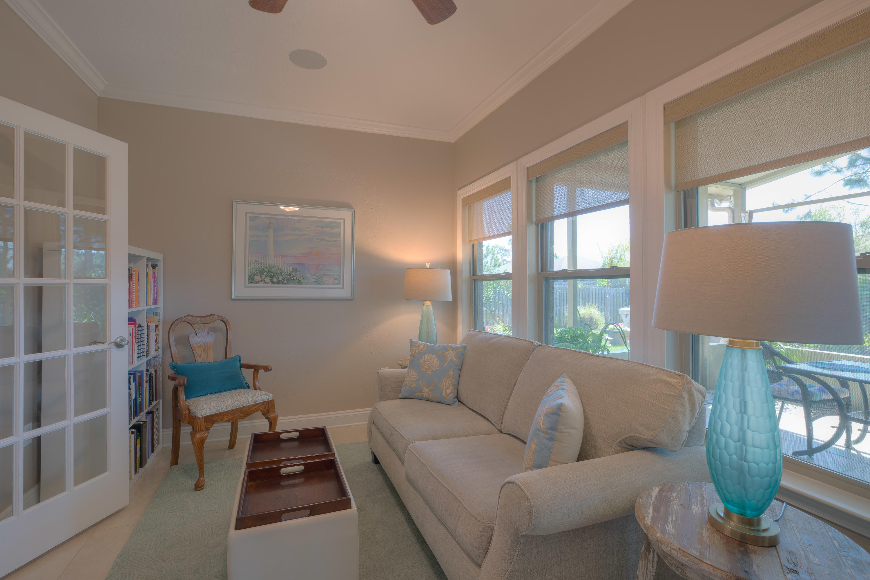 456 Pin Oak Loop Santa Rosa Beach, FL 32459 - Photo 19 of 32 a living room with furniture and a window
