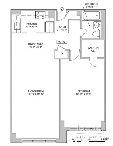 $5,875 | 220 East 63rd Street, Unit 8J | Lenox Hill